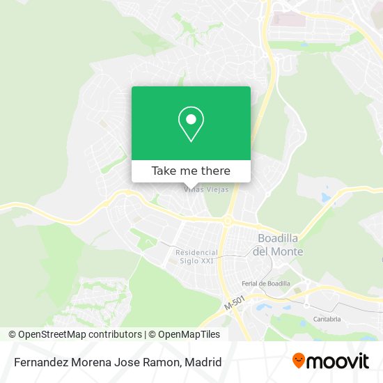 mapa Fernandez Morena Jose Ramon