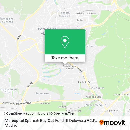 Mercapital Spanish Buy-Out Fund III Delaware F.C.R. map