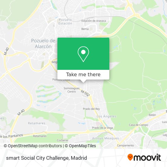 smart Social City Challenge map