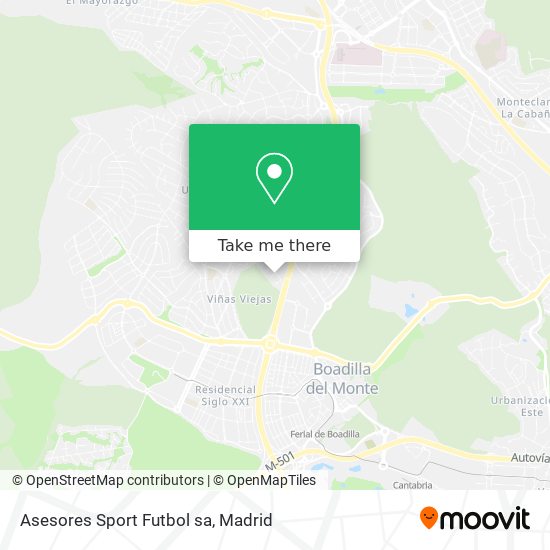 mapa Asesores Sport Futbol sa