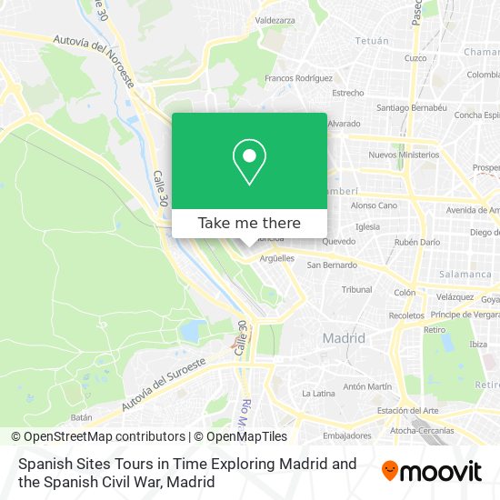 mapa Spanish Sites Tours in Time Exploring Madrid and the Spanish Civil War