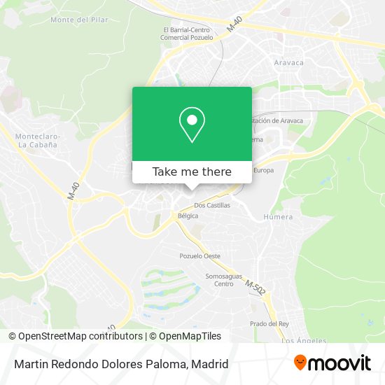 Martin Redondo Dolores Paloma map