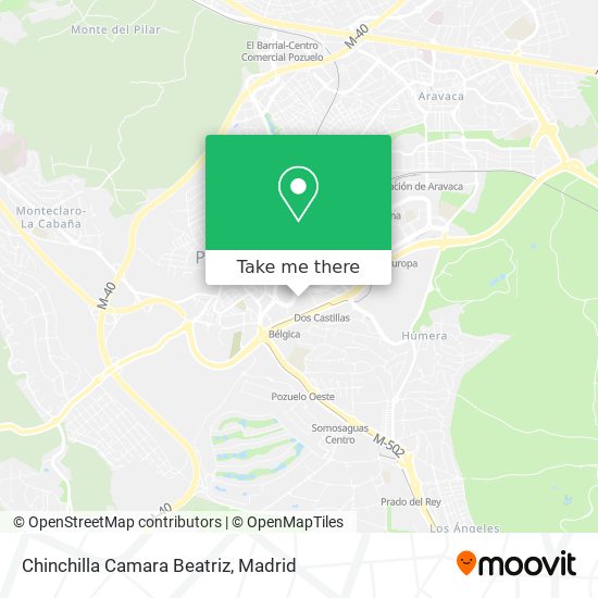 Chinchilla Camara Beatriz map