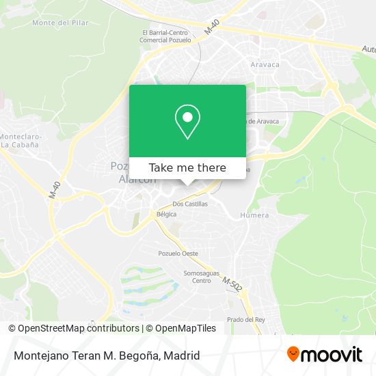 Montejano Teran M. Begoña map