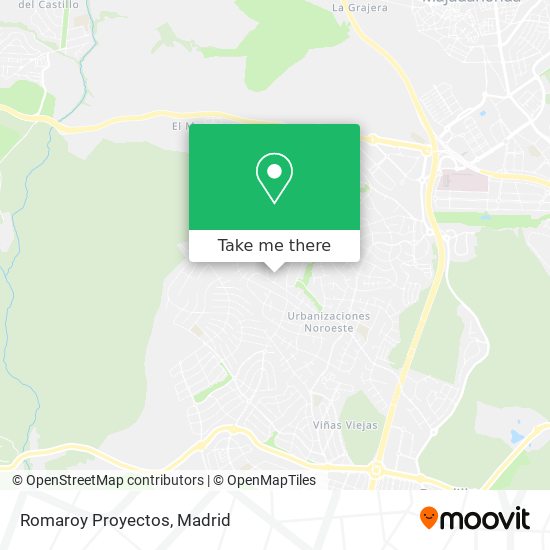 Romaroy Proyectos map