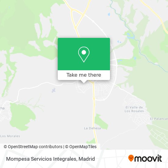 mapa Mompesa Servicios Integrales