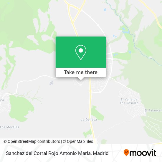 Sanchez del Corral Rojo Antonio Maria map