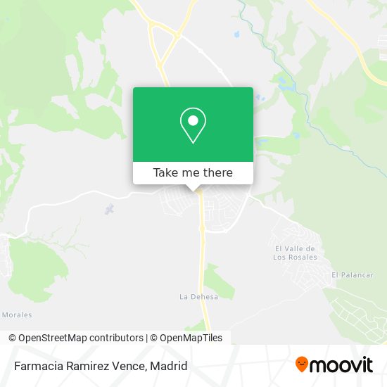 Farmacia Ramirez Vence map