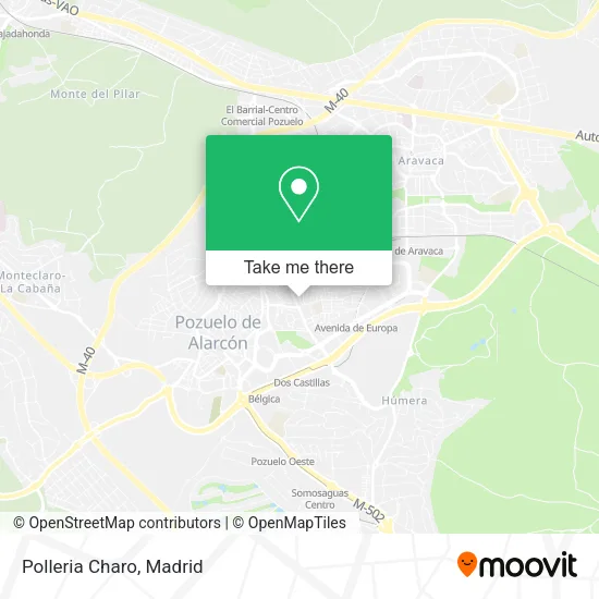 Polleria Charo map
