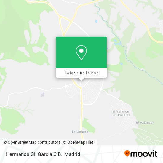 Hermanos Gil Garcia C.B. map