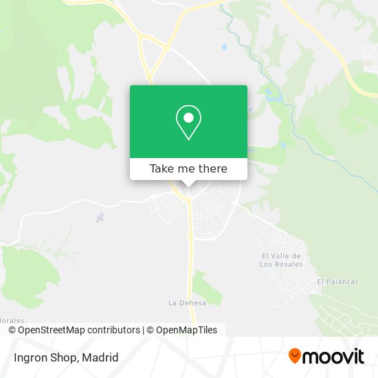 Ingron Shop map