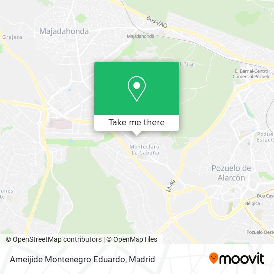Ameijide Montenegro Eduardo map