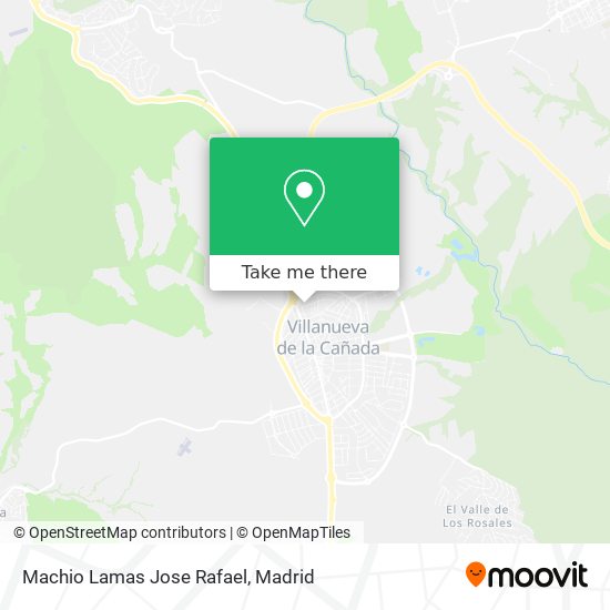 Machio Lamas Jose Rafael map