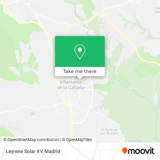 mapa Leyrene Solar XV