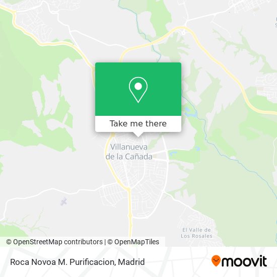 Roca Novoa M. Purificacion map