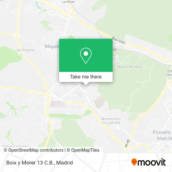 Boix y Morer 13 C.B. map