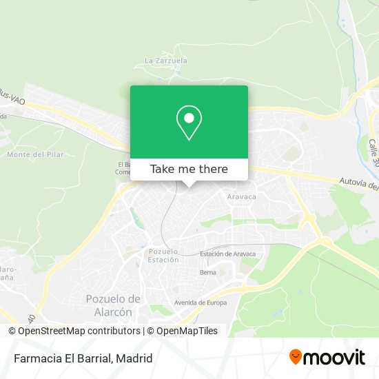 Farmacia El Barrial map