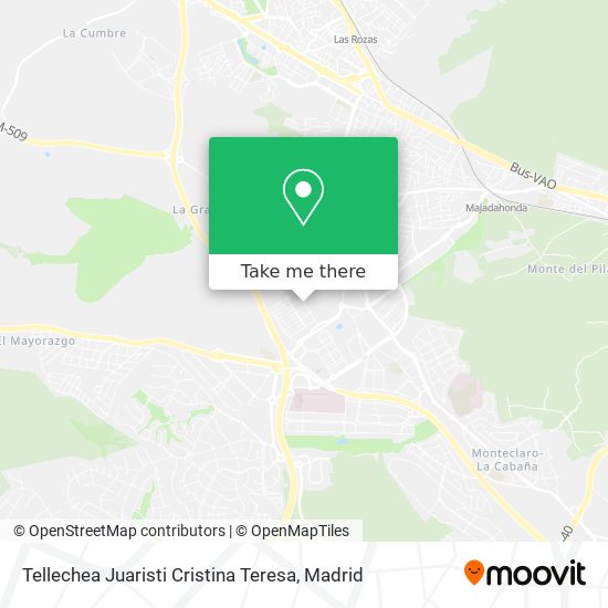 Tellechea Juaristi Cristina Teresa map