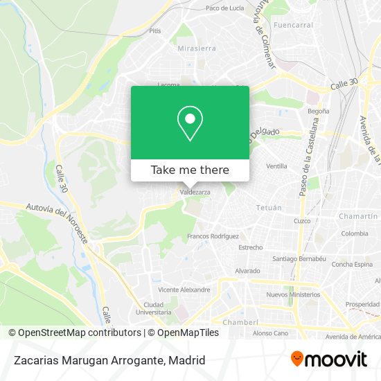 Zacarias Marugan Arrogante map
