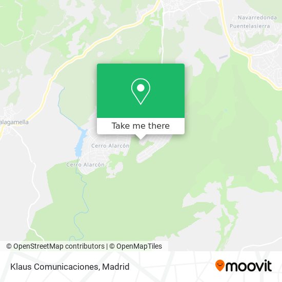 mapa Klaus Comunicaciones