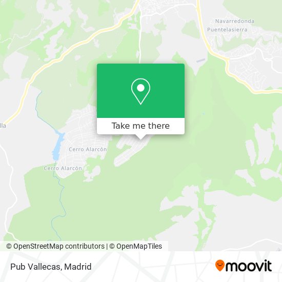 Pub Vallecas map