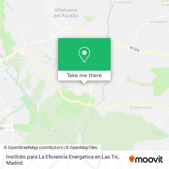 Instituto para La Eficiencia Energetica en Las Tic map