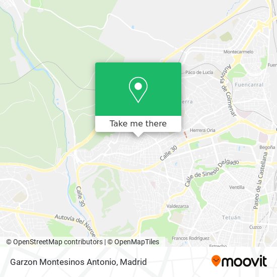 Garzon Montesinos Antonio map