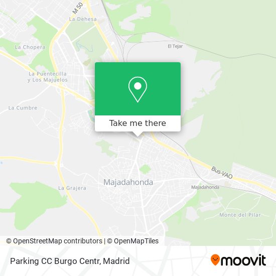 mapa Parking CC Burgo Centr