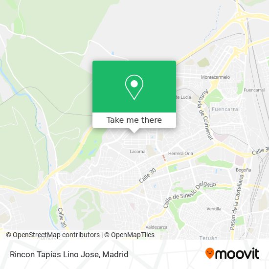 Rincon Tapias Lino Jose map