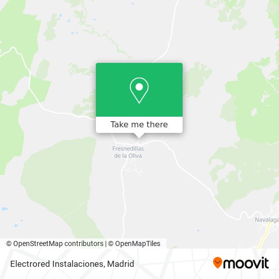 Electrored Instalaciones map