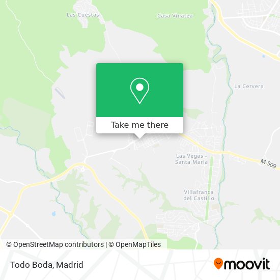 Todo Boda map