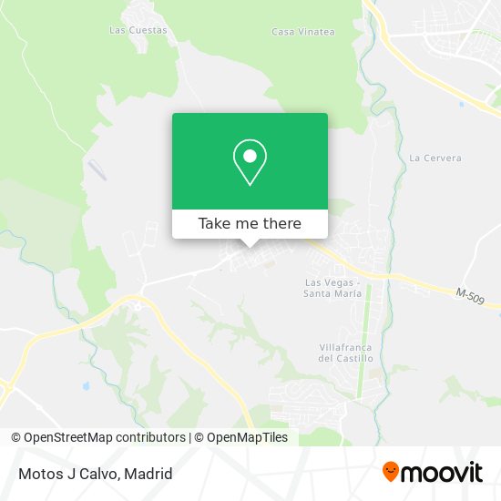 Motos J Calvo map