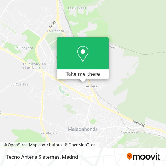 mapa Tecno Antena Sistemas