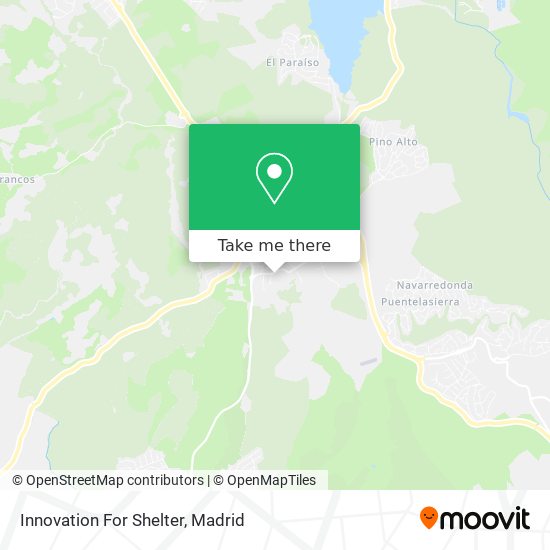 Innovation For Shelter map