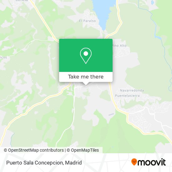 mapa Puerto Sala Concepcion