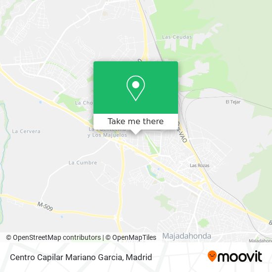 mapa Centro Capilar Mariano Garcia