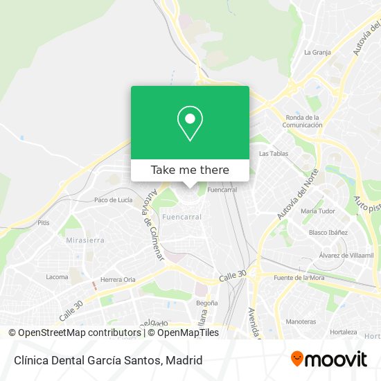 Clínica Dental García Santos map