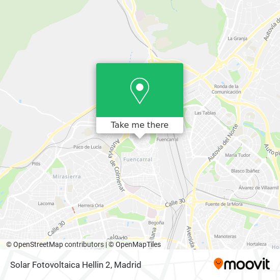 Solar Fotovoltaica Hellin 2 map