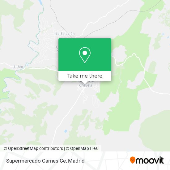 mapa Supermercado Carnes Ce