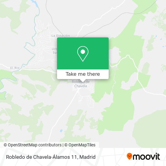 Robledo de Chavela-Álamos 11 map