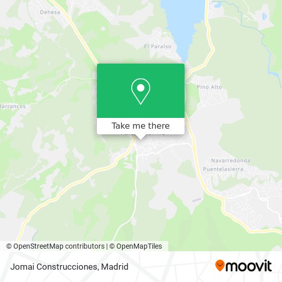 Jomai Construcciones map