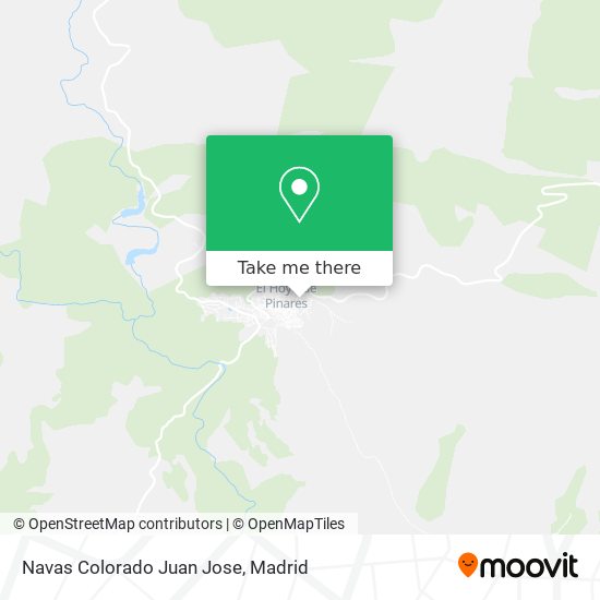 Navas Colorado Juan Jose map