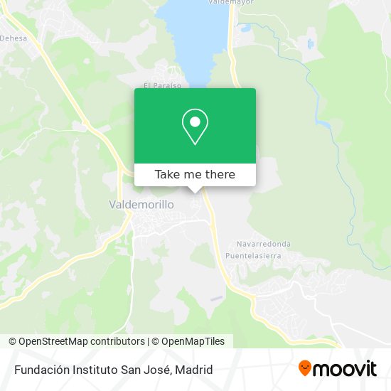 Fundación Instituto San José map