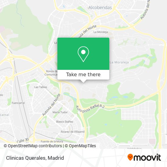 Clinicas Querales map