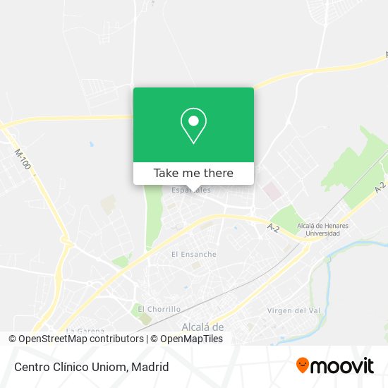 Centro Clínico Uniom map