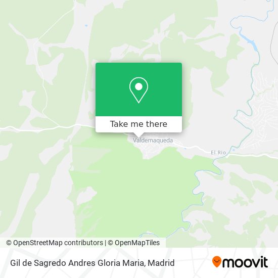 Gil de Sagredo Andres Gloria Maria map