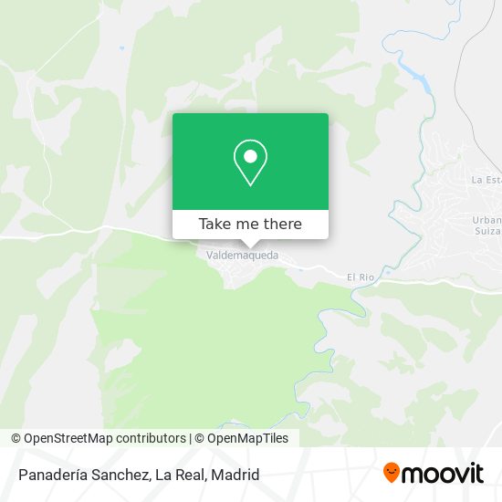 Panadería Sanchez, La Real map
