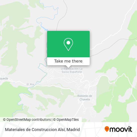 mapa Materiales de Construccion Alsí