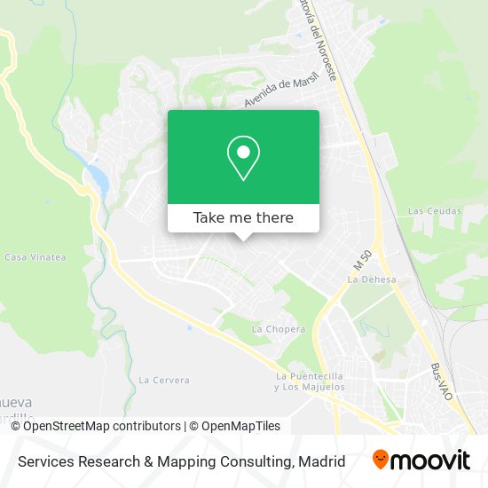 Services Research & Mapping Consulting map