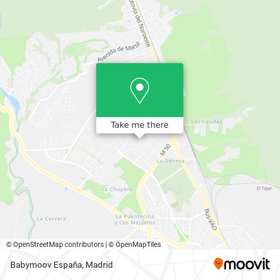 mapa Babymoov España